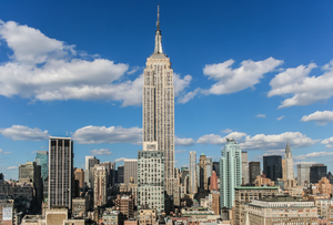 View over Empire State Building