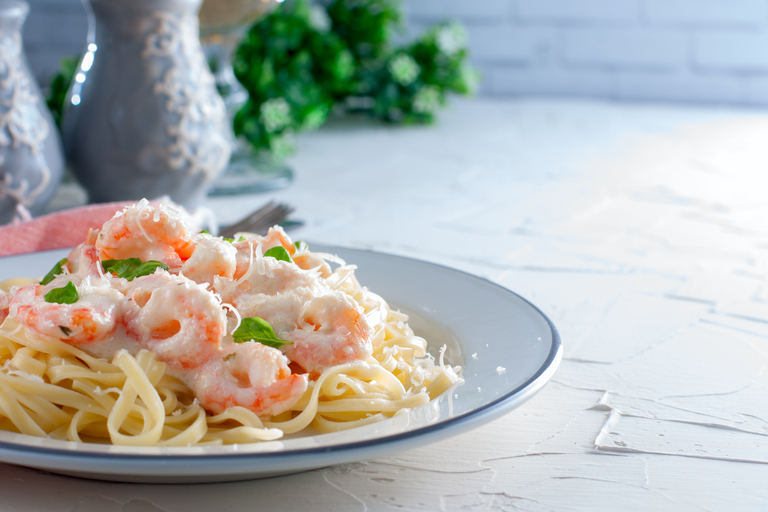 Pasta with Shrimps